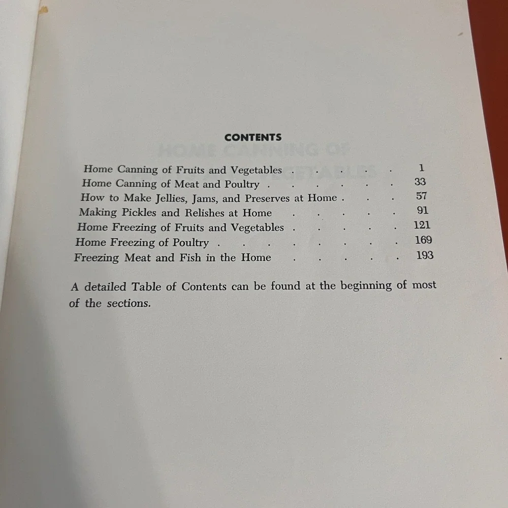 USDA‎ Complete Guide to Home Canning Preserving and Freezing 1973 Dover Edition